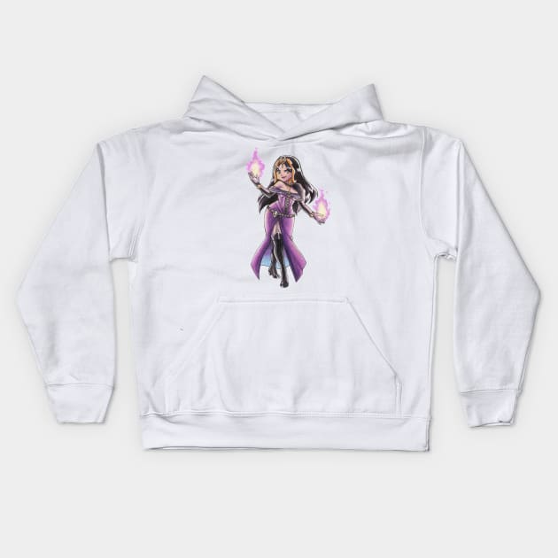 Liliana of the Veil Kids Hoodie by KaylaNostrade